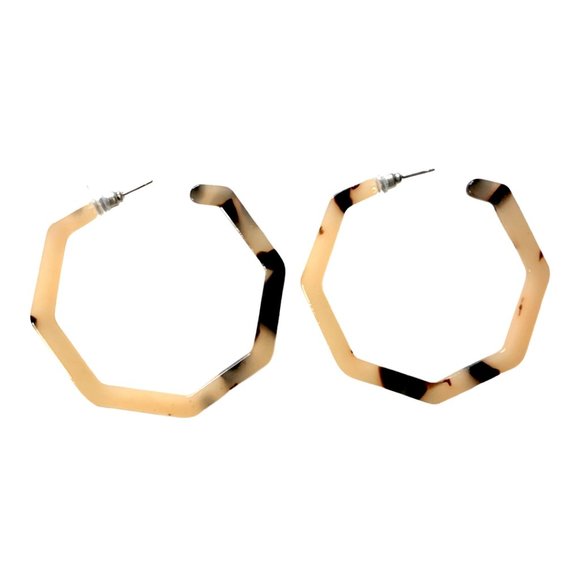 Jewelry - Tortoise Hoop Earrings